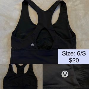 Lululemon women’s sports bra